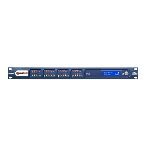 Harman Soundweb London BSS BLU-800 User manual