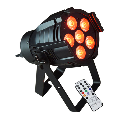 afx light PARLED608IR User manual