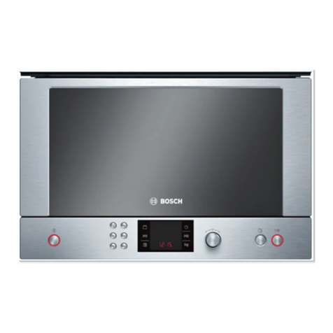 Bosch HMT85GL53W instruction manual
