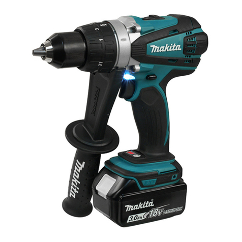 Makita DDF458RFE User manual