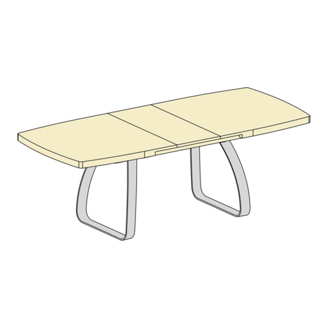 Emmezeta LUTON DINING TABLE HT8093-GN User manual Emmezeta LUTON DINING TABLE HT8093-GN User manual