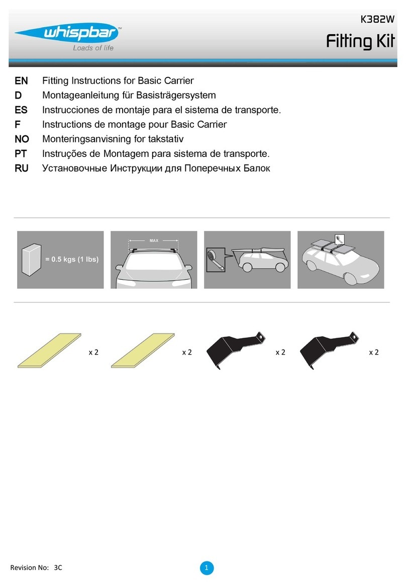 Whispbar K382W User manual