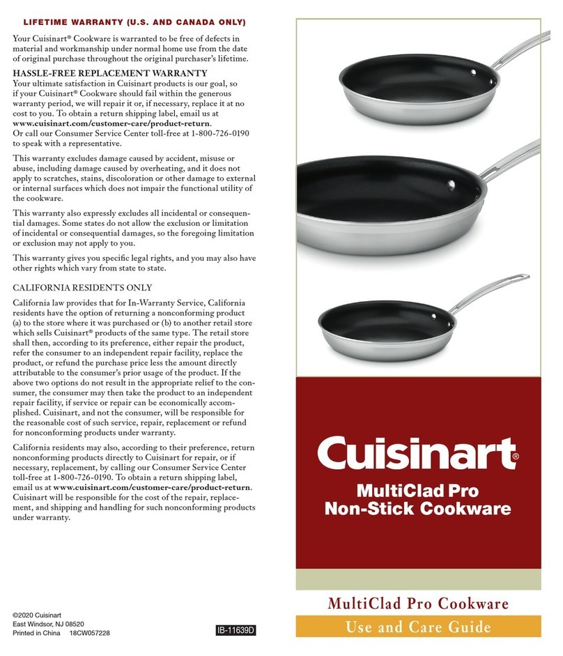 Cuisinart MultiClad Pro MCP22-30HNSN User manual