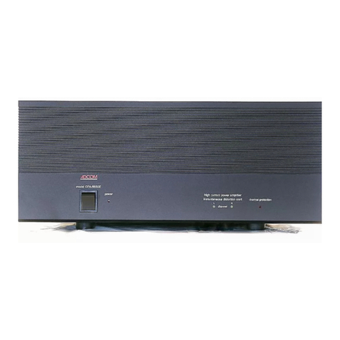 Adcom GFA-565se User manual