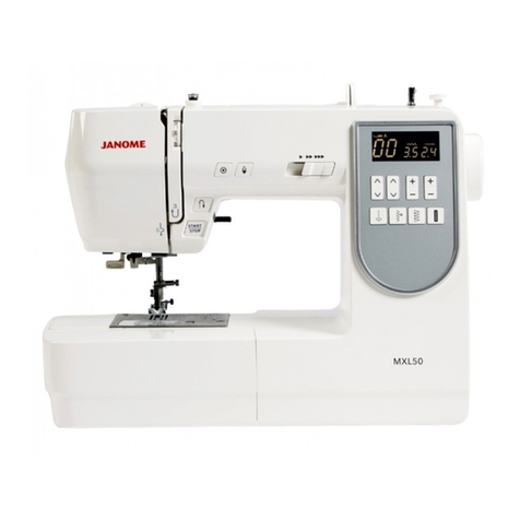 Janome MXL50 User manual