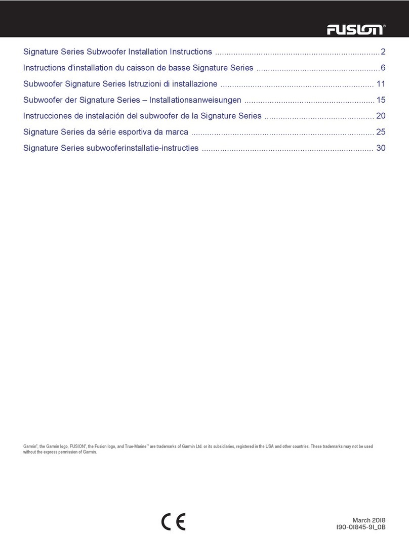 Fusion SG-SL101SPC User manual