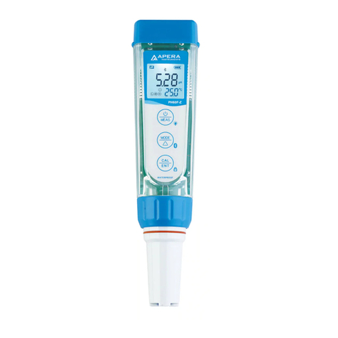 Apera Instruments PH60F-Z User manual