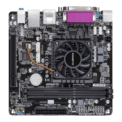Gigabyte GA-E6010N User manual