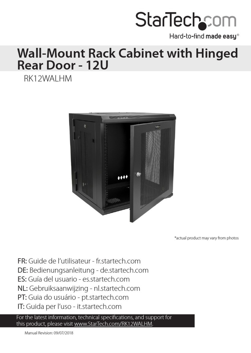 StarTech.com RK12WALHM User manual StarTech.com RK12WALHM User manual