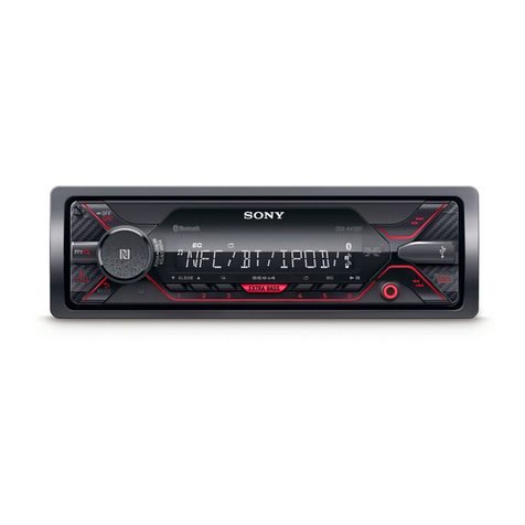 Sony DSX-A410BT operating instructions