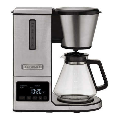Cuisinart PurePrecision CPO-800 Instruction booklet