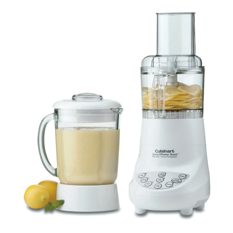 Cuisinart SmartPower Duet BFP-703 Series User manual