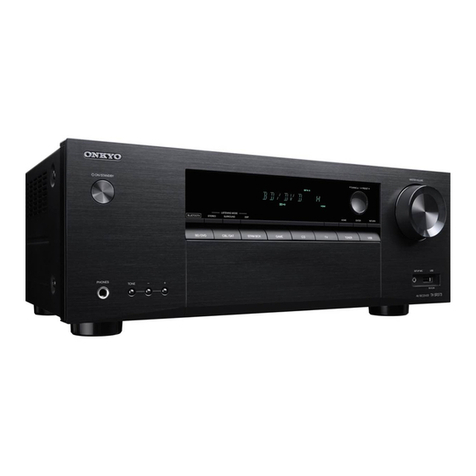 Onkyo TX-SR373 User manual