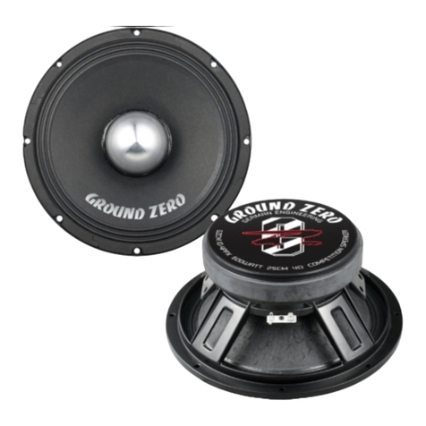 Ground Zero COMPETITION GZCM 10-4PPX owner's manual
