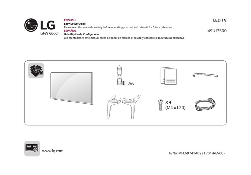 LG 49UJ7500-SA User manual