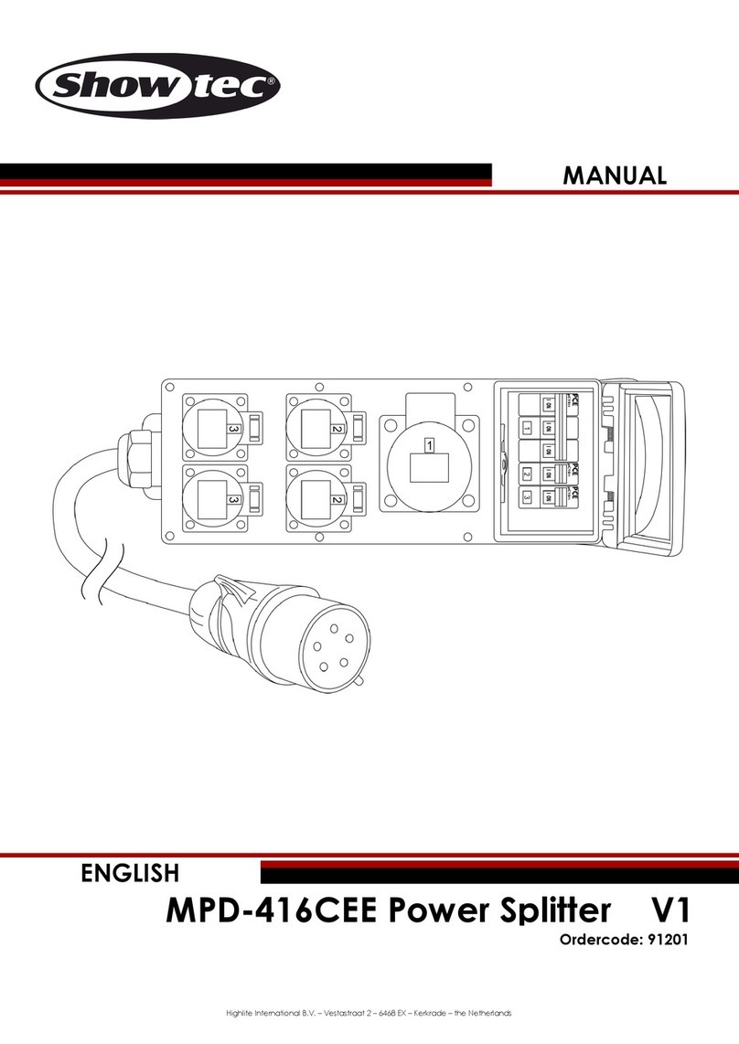 Show Tec MPD-416CEE manual Show Tec MPD-416CEE manual