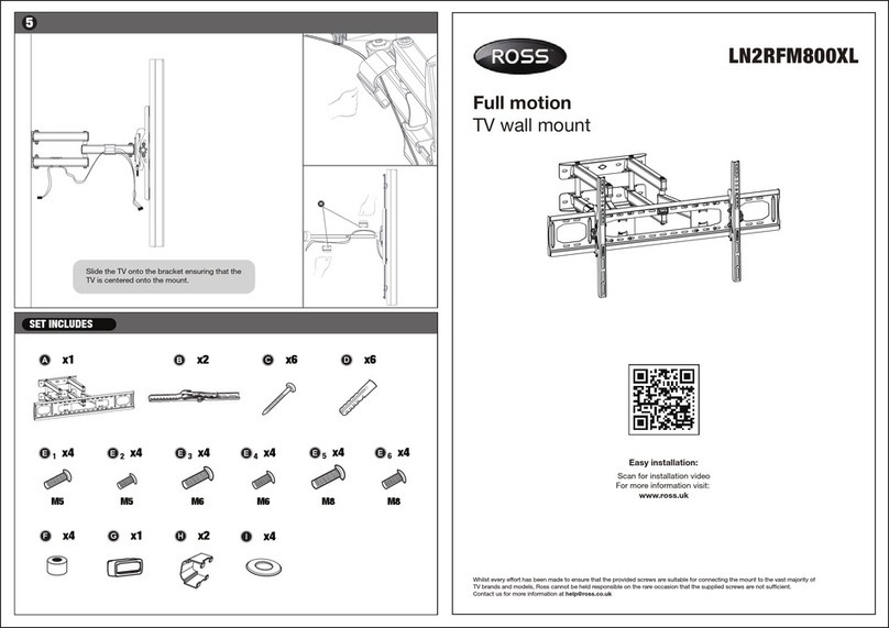 Ross LN2RFM800XL instruction manual