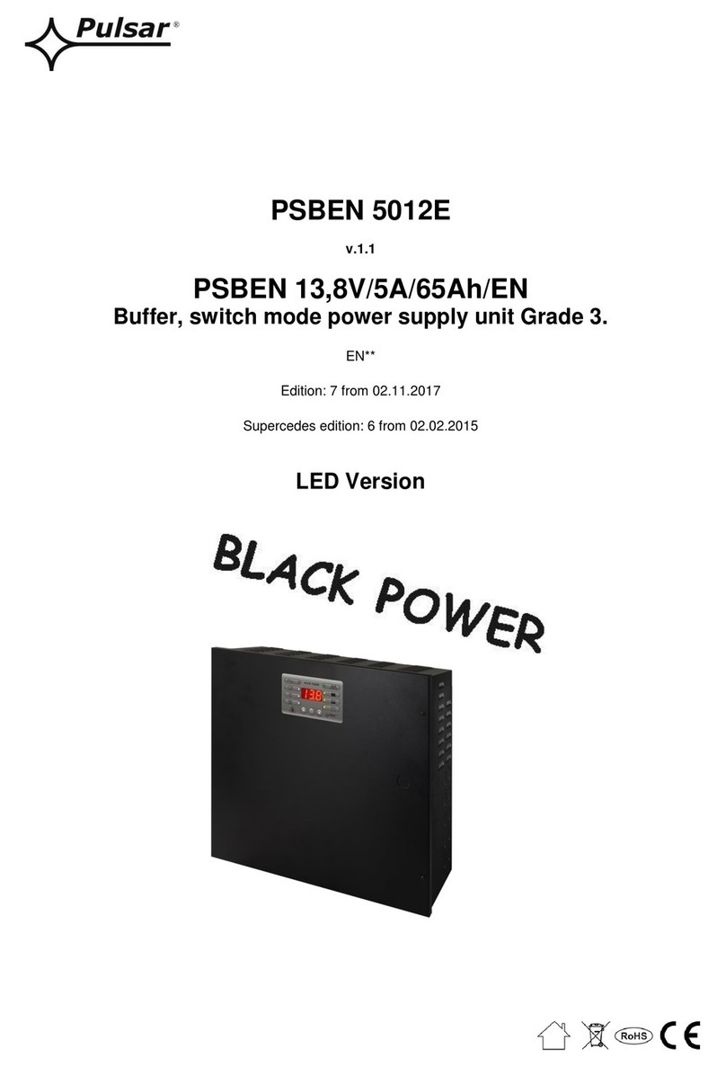 Pulsar PSBEN 5012E User manual