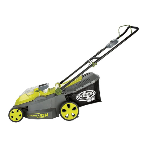 SNOWJOE SUNJOE iON16LM-LT-HYB Operator's manual