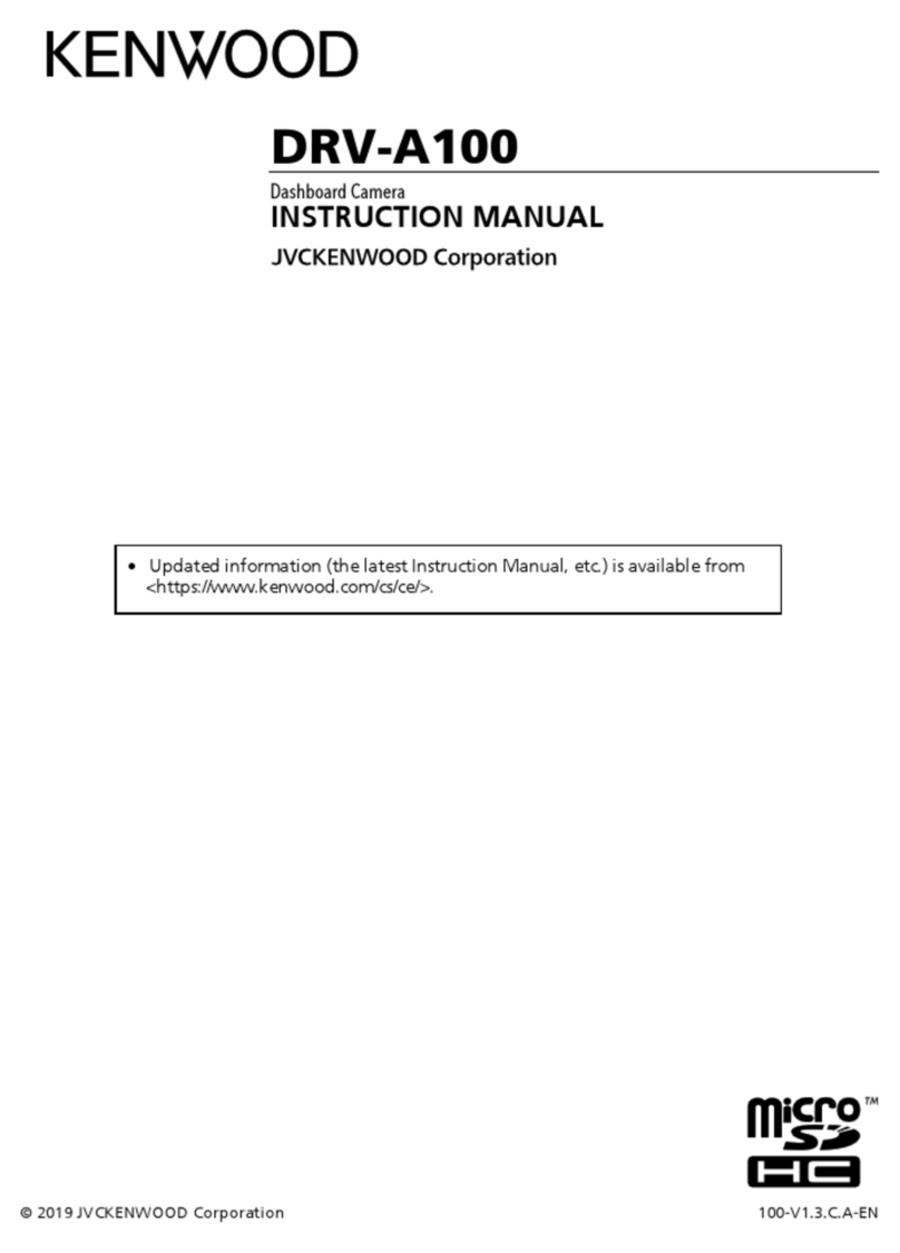 JVCKENWOOD DRV-A100 instruction manual