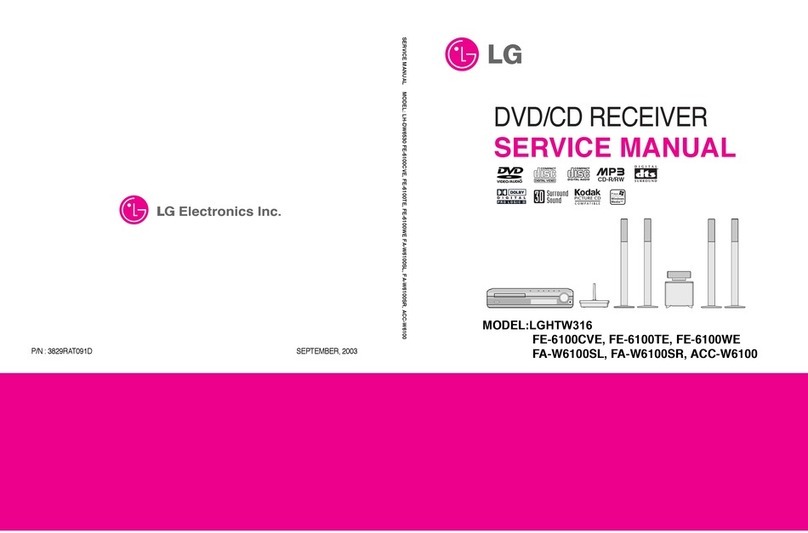 LG FE-6100CVE User manual