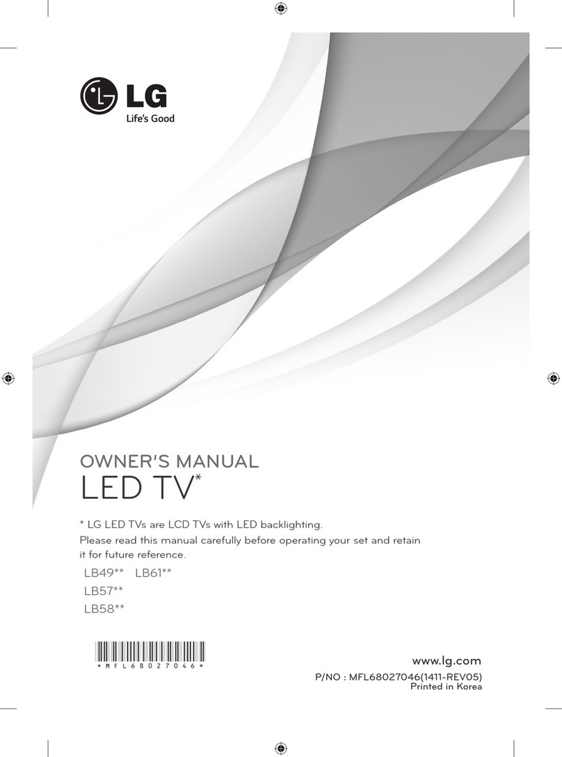 LG 4255LB58 Series User manual