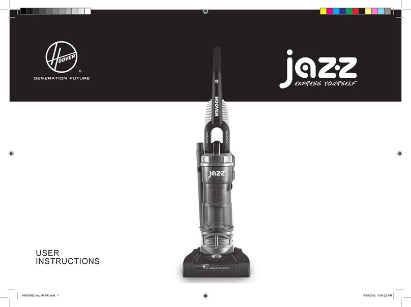 Hoover JAZZ JA1603 User manual