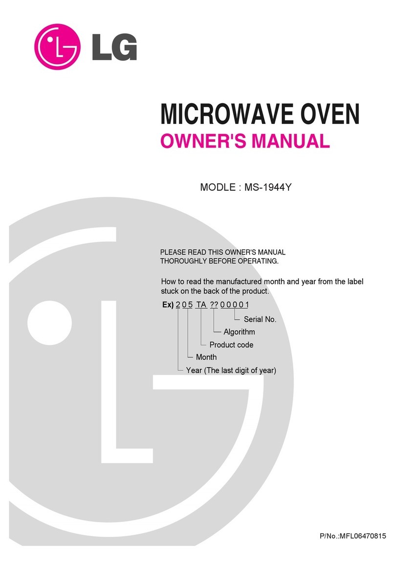 LG MS-1944Y owner's manual