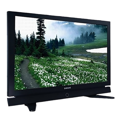 Samsung HPS5033 - 50" Plasma TV User manual