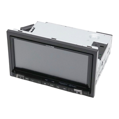 Alpine X802D-U Series User manual