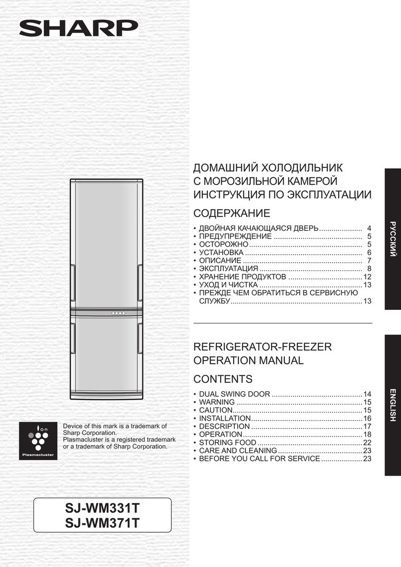 Sharp SJ-WM331T User manual
