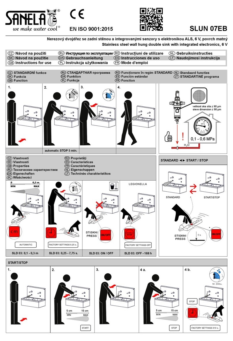 Sanela SLUN 07EB Instructions for use