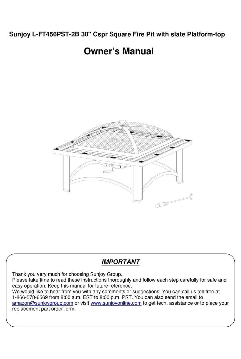 Sunjoy L-FT456PST-2B User manual Sunjoy L-FT456PST-2B User manual