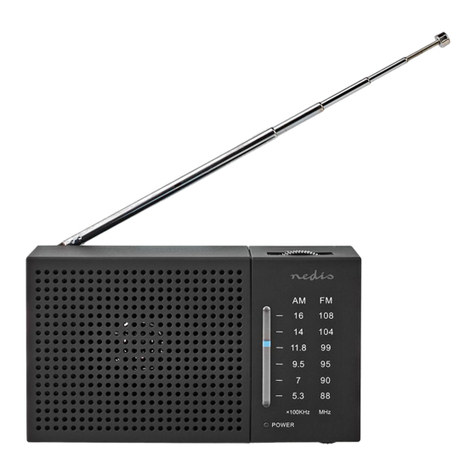 nedis RDFM1200BK User manual