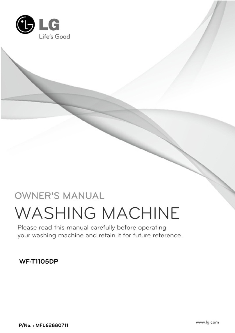 LG WF-T1105DP User manual