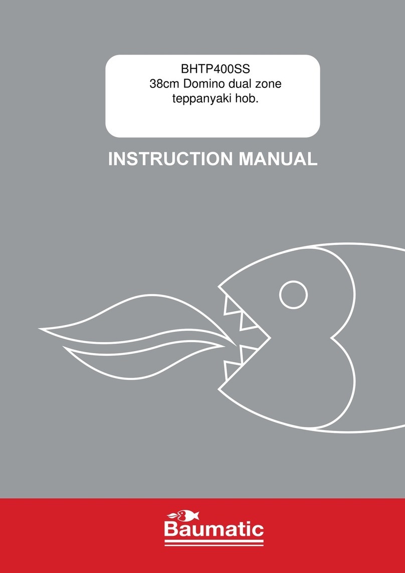 Baumatic BHTP400SS instruction manual