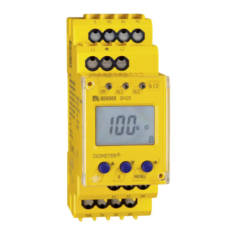 Bender A-ISOMETER IR420-D4 quick start guide