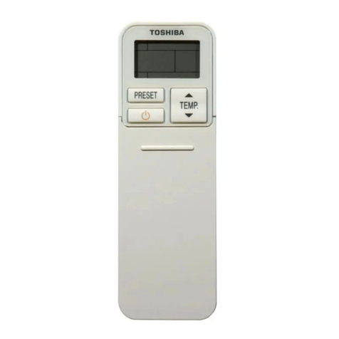Toshiba RBC-AXU41U-E User manual