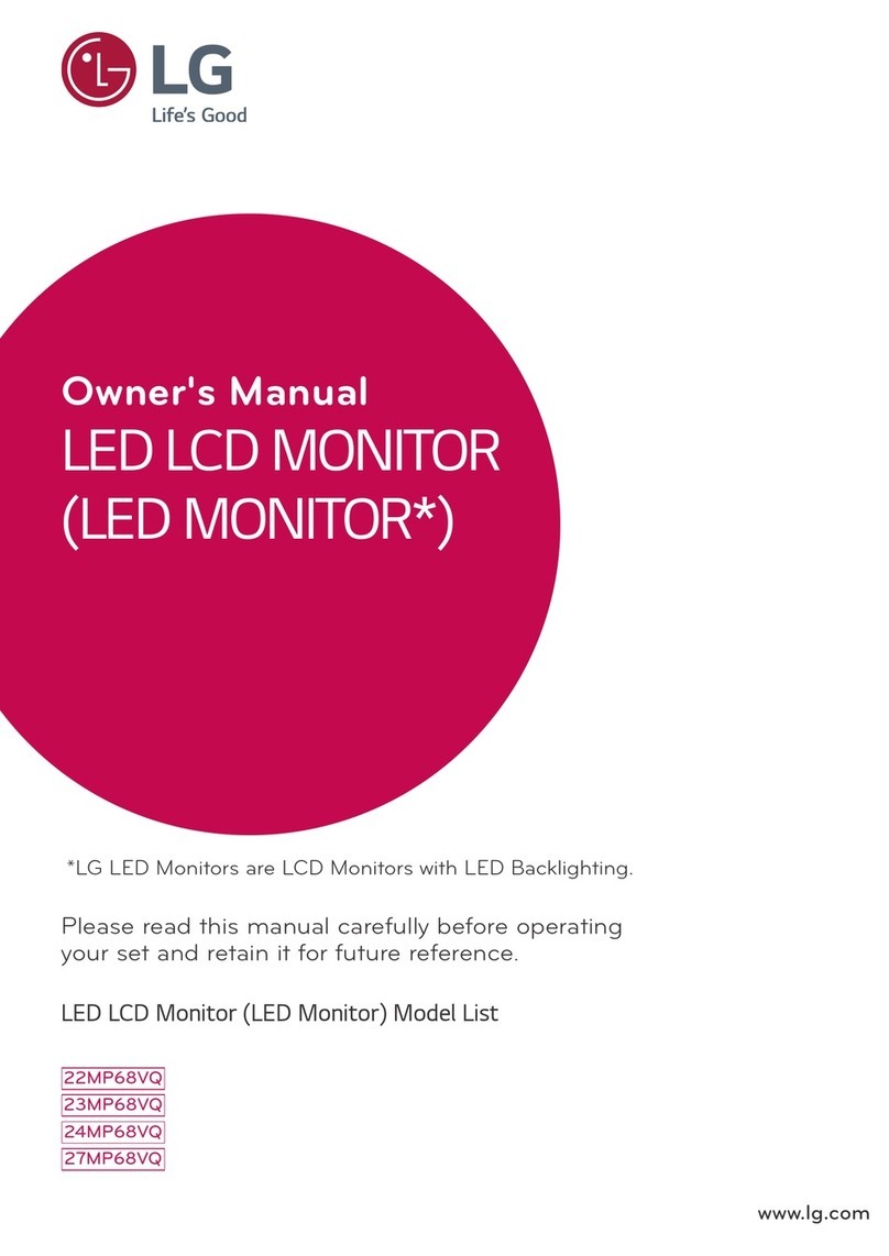LG 27MP68VQ User manual