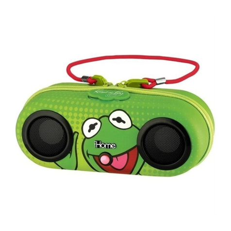 eKids DISNEY iHOME DF-M13 quick start guide