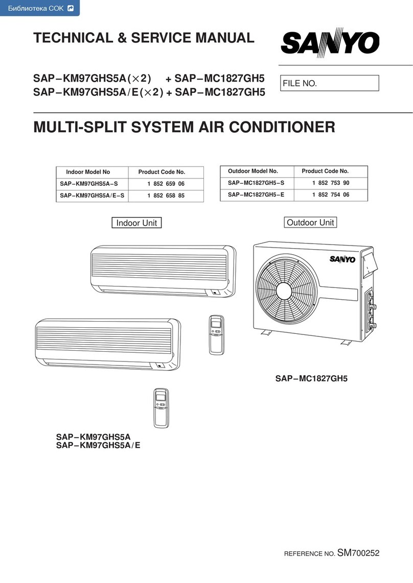 Sanyo SAP-KM97GHS5A Operating manual Sanyo SAP-KM97GHS5A Operating manual
