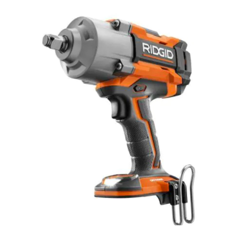 RIDGID Octane R86211 Operator's manual
