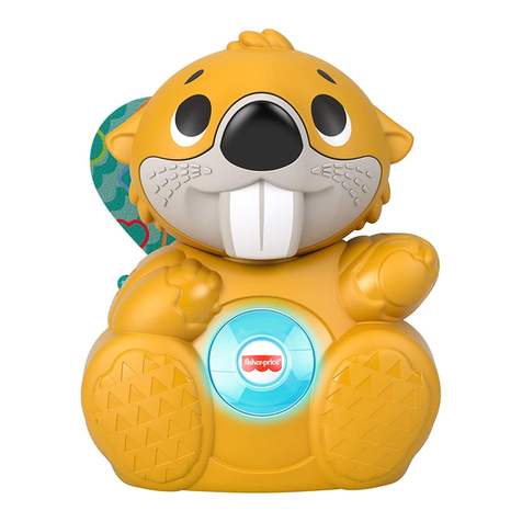 Fisher-Price Linkimals Boppin Beaver GTJ74 User manual Fisher-Price Linkimals Boppin Beaver GTJ74 User manual