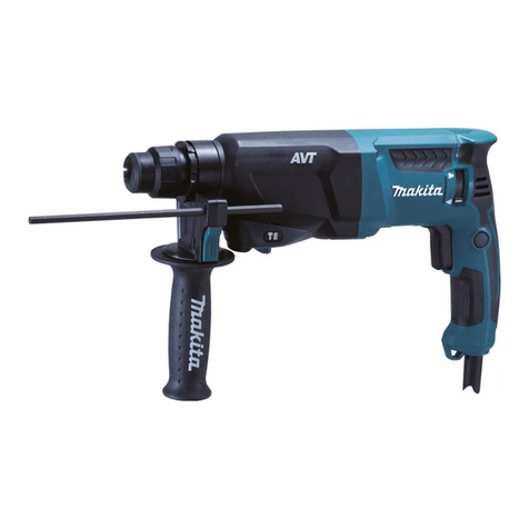 Makita HR2601 instruction manual