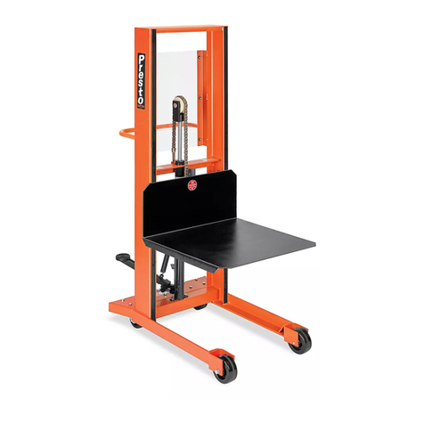 Presto Lifts H-1819 Installation, operation and service manual