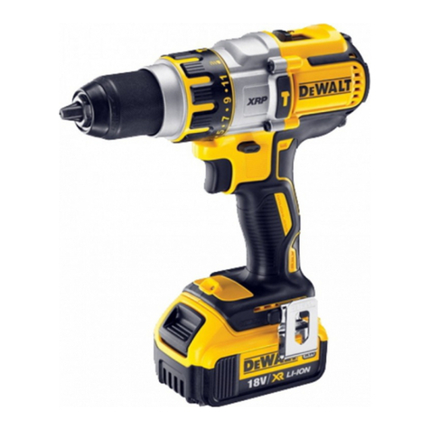 DeWalt XR DCD996P2-QW User manual