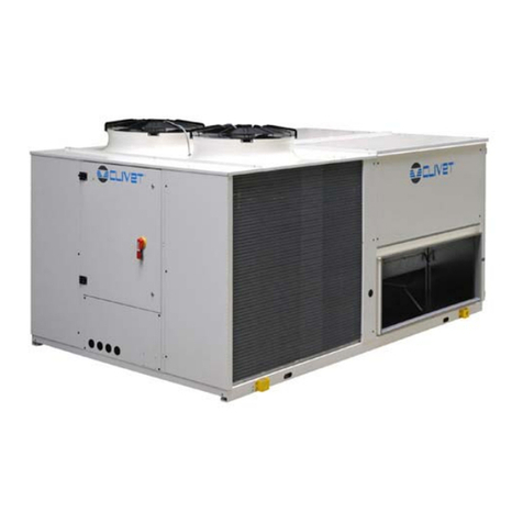 CLIVET CSNX-XHE2 12.2-44.4 Installation and operating manual