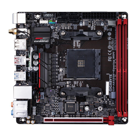 Gigabyte GA-AB350N-Gaming WIFI user manual
