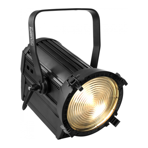 ProLights EVO160F User manual
