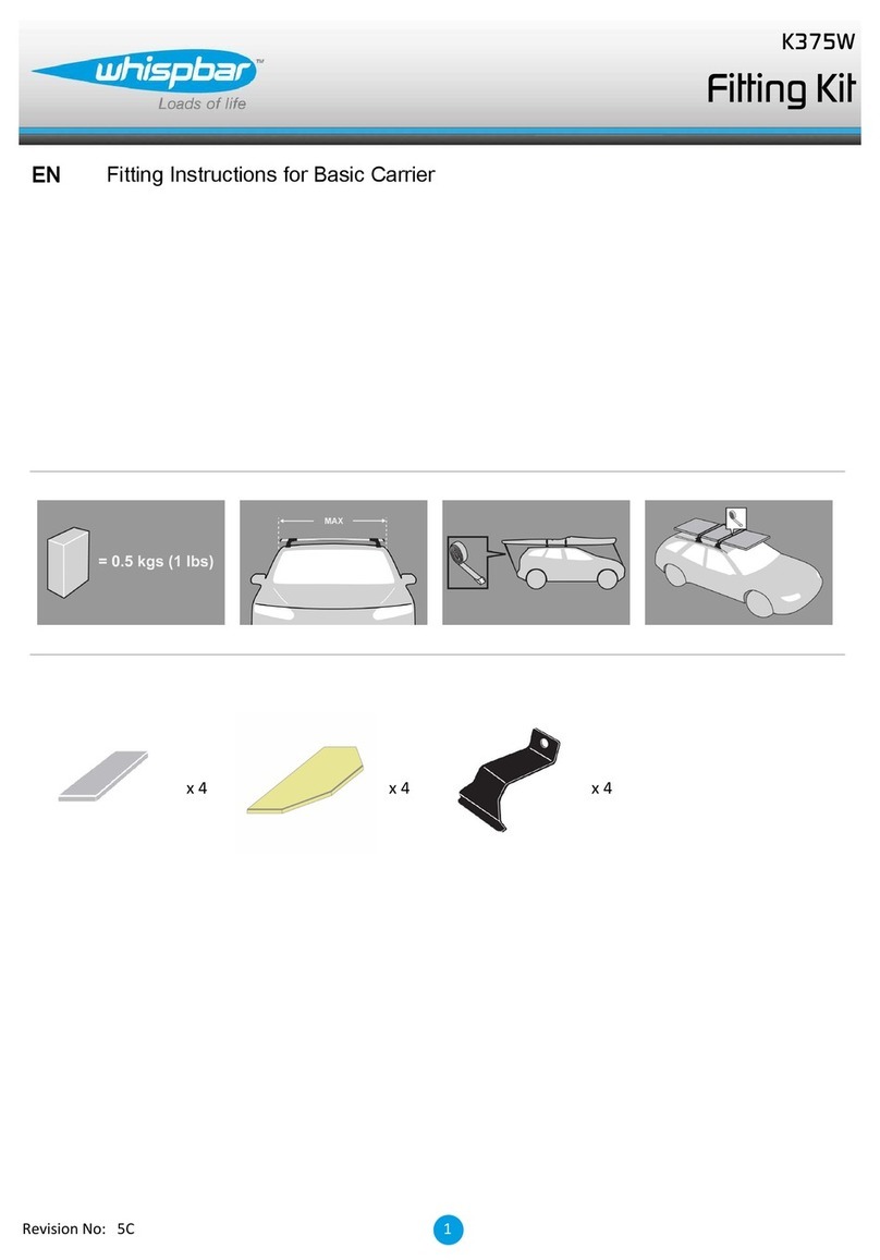 Whispbar K375W User manual